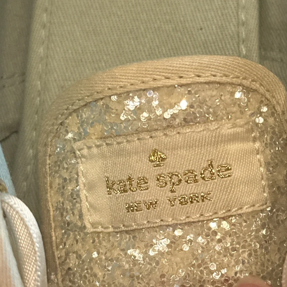 Kate‎ Spade Glitter Sneakers - Silver